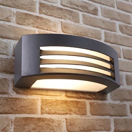 Spoljna zidna svetiljka OLIANA 1xE27/60W/230V IP54 antracit