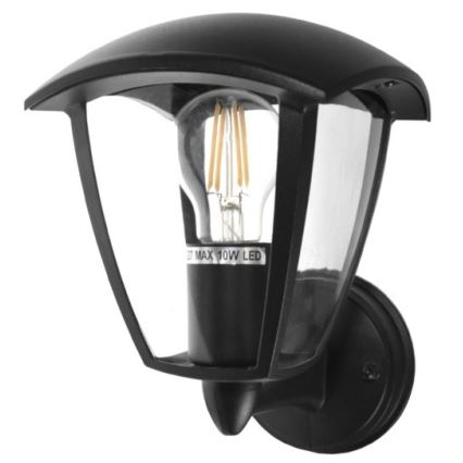 Spoljna zidna svetiljka SURVA 1xE27/60W/230V IP44 crna