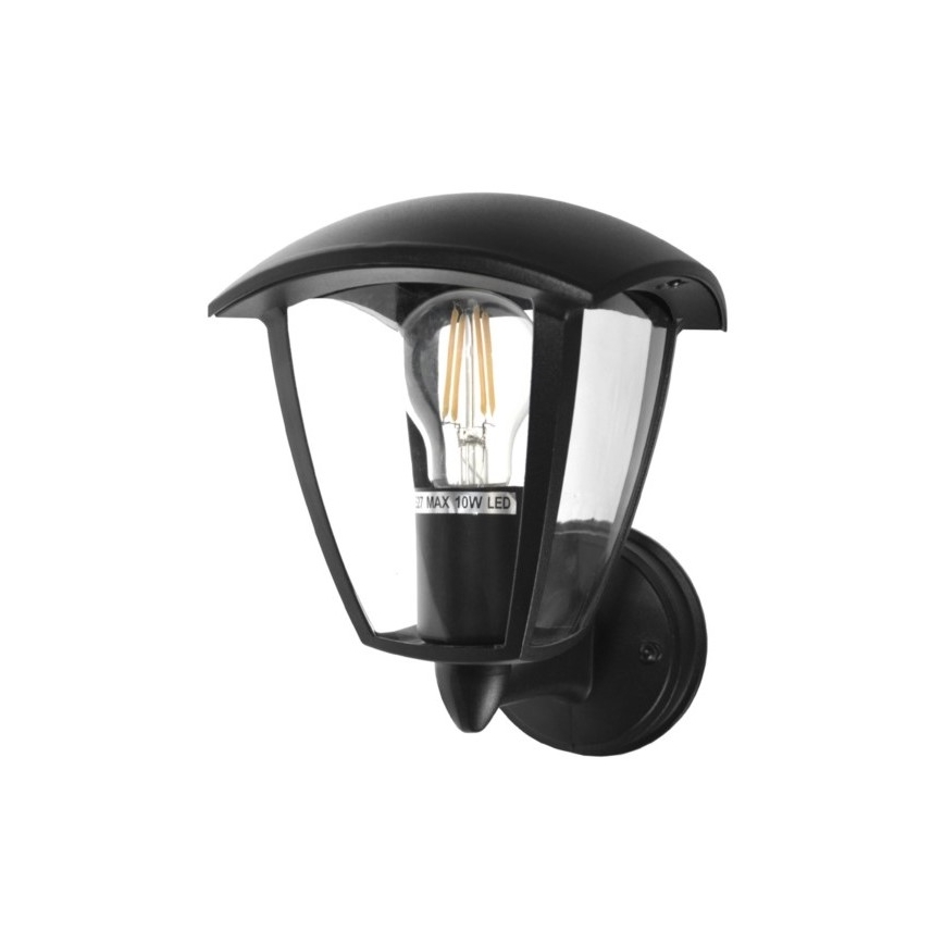 Spoljna zidna svetiljka SURVA 1xE27/60W/230V IP44 crna