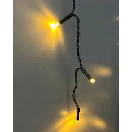 Spoljni LED niz 200xLED/230V 7,6 m IP44 crna