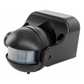 Spoljni PIR senzor pokreta 1200W/230V IP44, crni