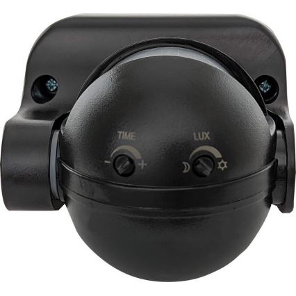 Spoljni PIR senzor pokreta 1200W/230V IP44, crni