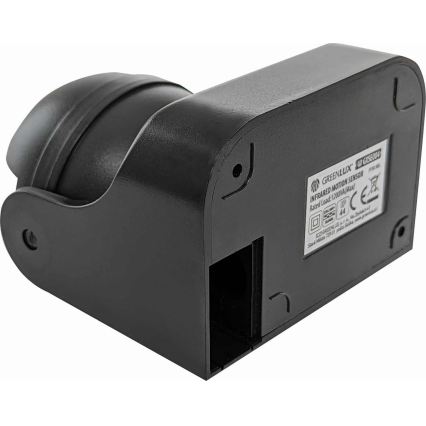 Spoljni PIR senzor pokreta 1200W/230V IP44, crni