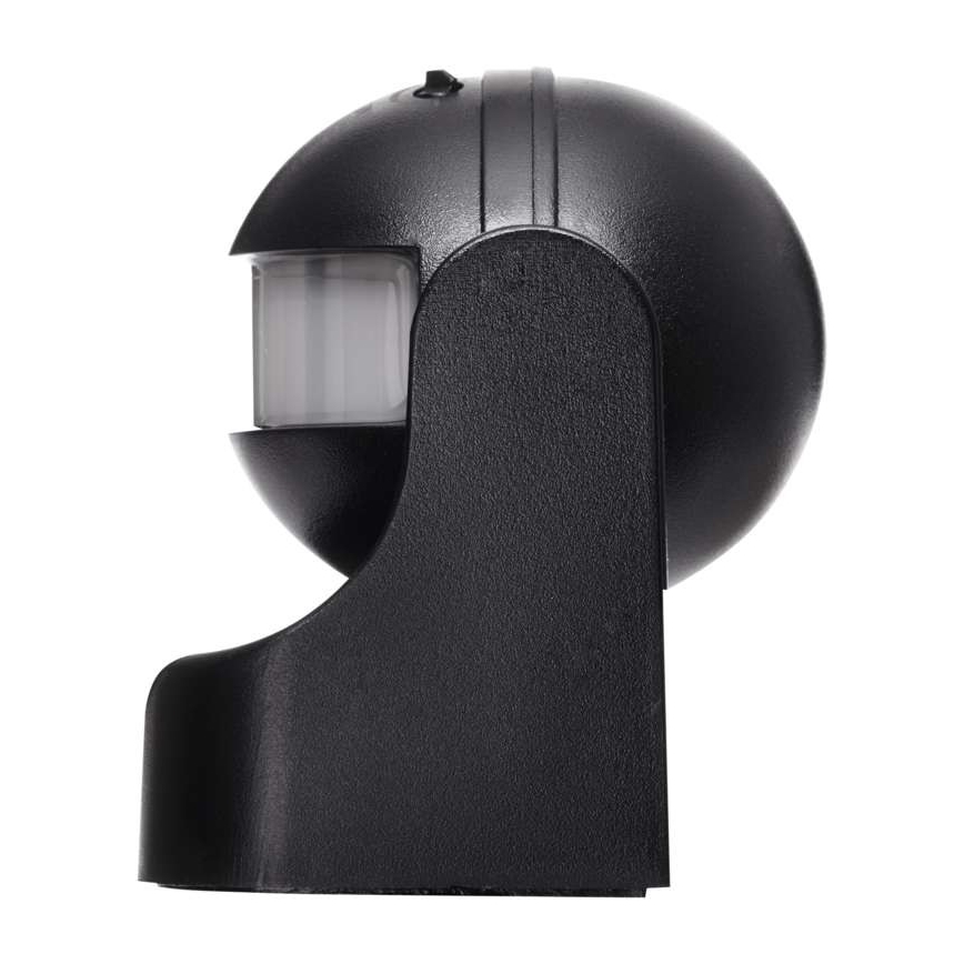 Spoljni PIR senzor pokreta B 180° 1200W/230V IP44 crni