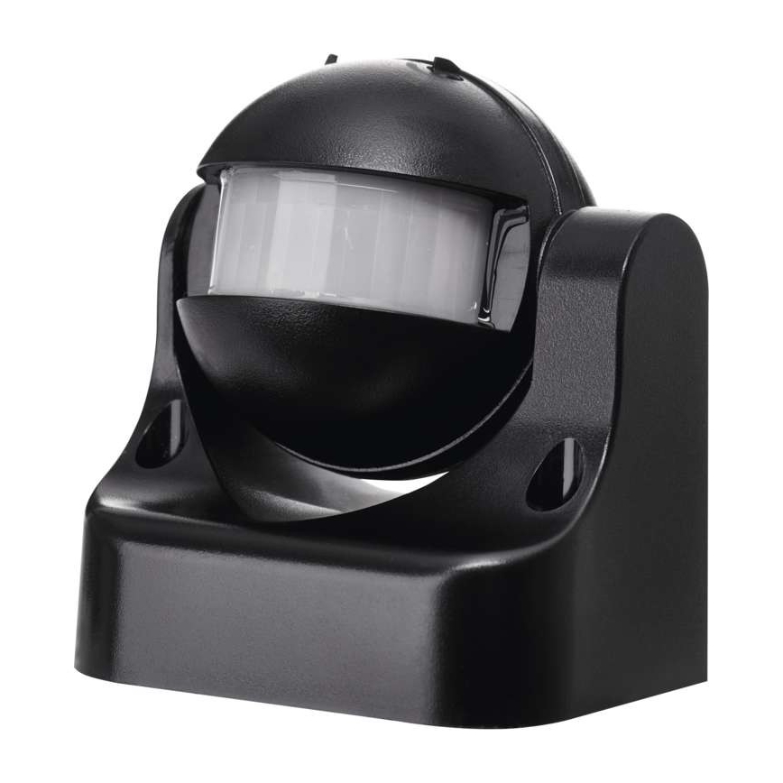 Spoljni PIR senzor pokreta B 180° 1200W/230V IP44 crni