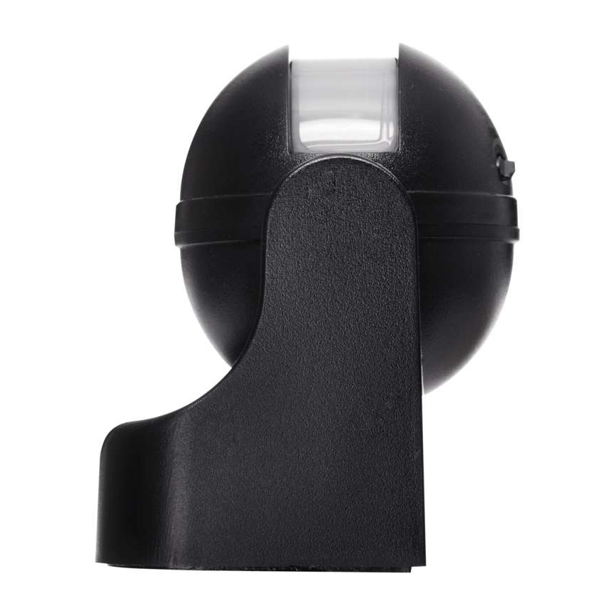 Spoljni PIR senzor pokreta B 180° 1200W/230V IP44 crni