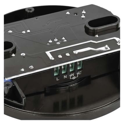 Spoljni PIR senzor pokreta i sumraka 2000W/230V IP65, crni