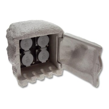 Spoljni stub 4x utičnica IP44