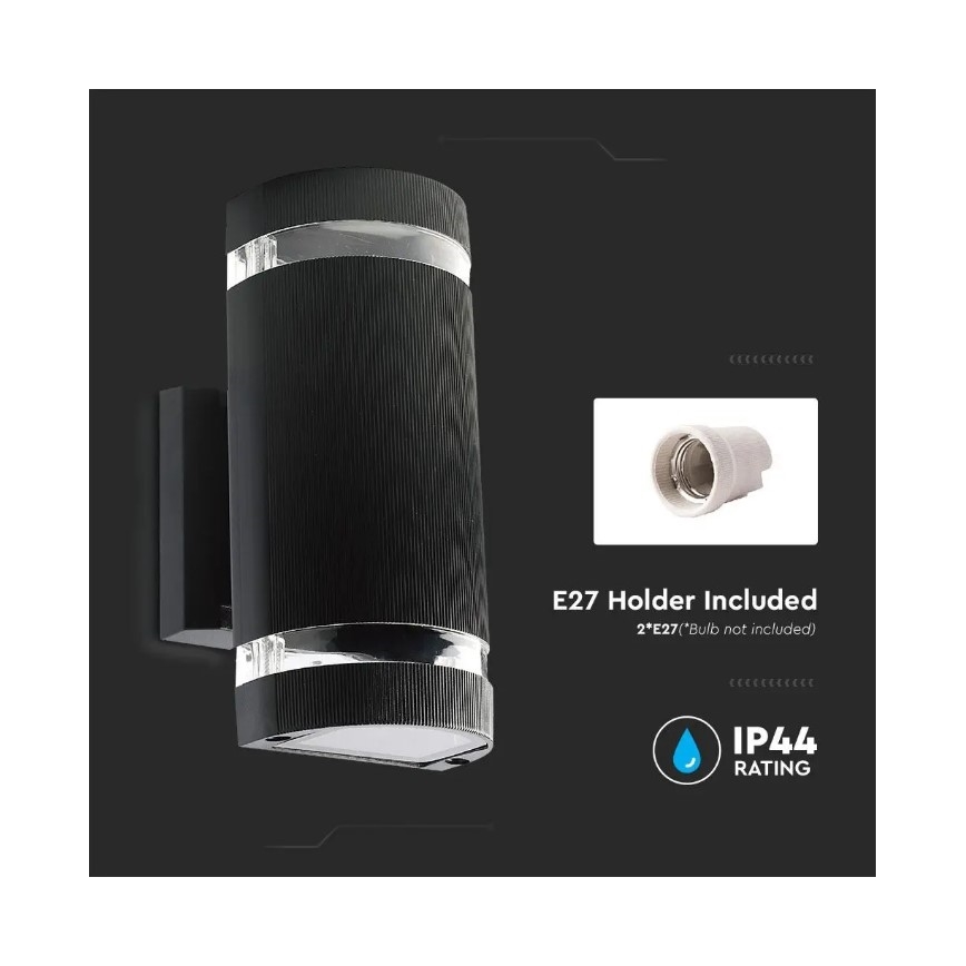 Spoljno zidno svetlo 2xE27/60W/230V IP44