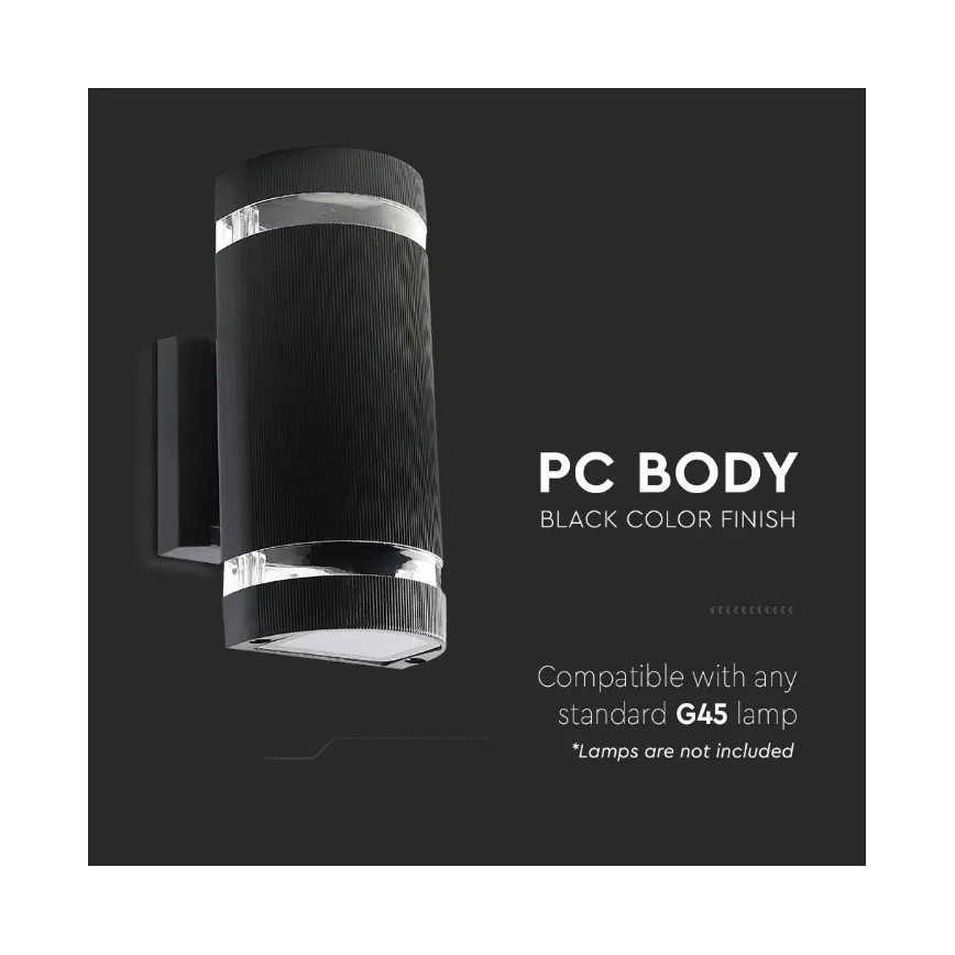 Spoljno zidno svetlo 2xE27/60W/230V IP44