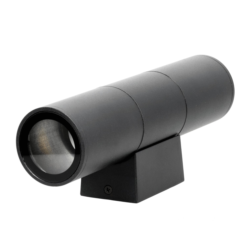 Spoljno zidno svetlo 2xGU10/35W/230V IP54, okruglo, crne boje