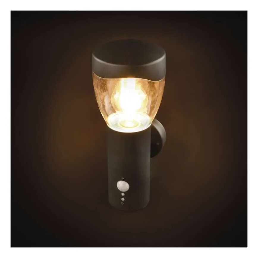 Spoljno zidno svetlo sa senzorom ARTEO 1xE27/15W/230V IP44