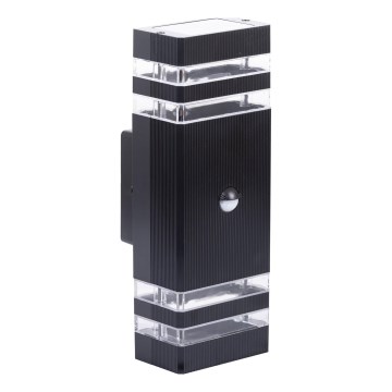 Spoljno zidno svetlo sa senzorom BREZZA 2xGU10/35W/230V IP65