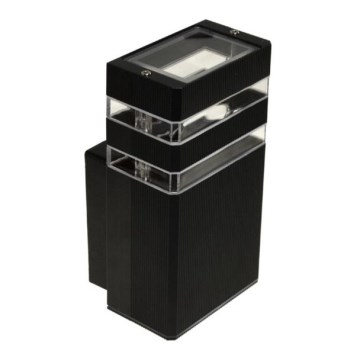 Spoljno zidno svetlo SANTA 1xGU10/30W/230V IP54 crno
