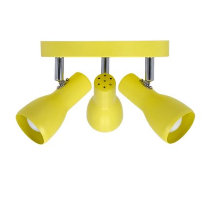 Spot lampa PICARDO 3xE14/40W/230V žuta