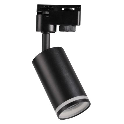 Spot svetiljka za šinski sistem PARIS 3xGU10/10W/230V + 1 m šinski sistem crna