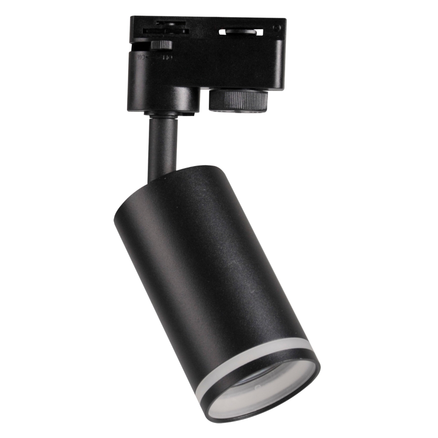 Spot svetiljka za šinski sistem PARIS 3xGU10/10W/230V + 1 m šinski sistem crna