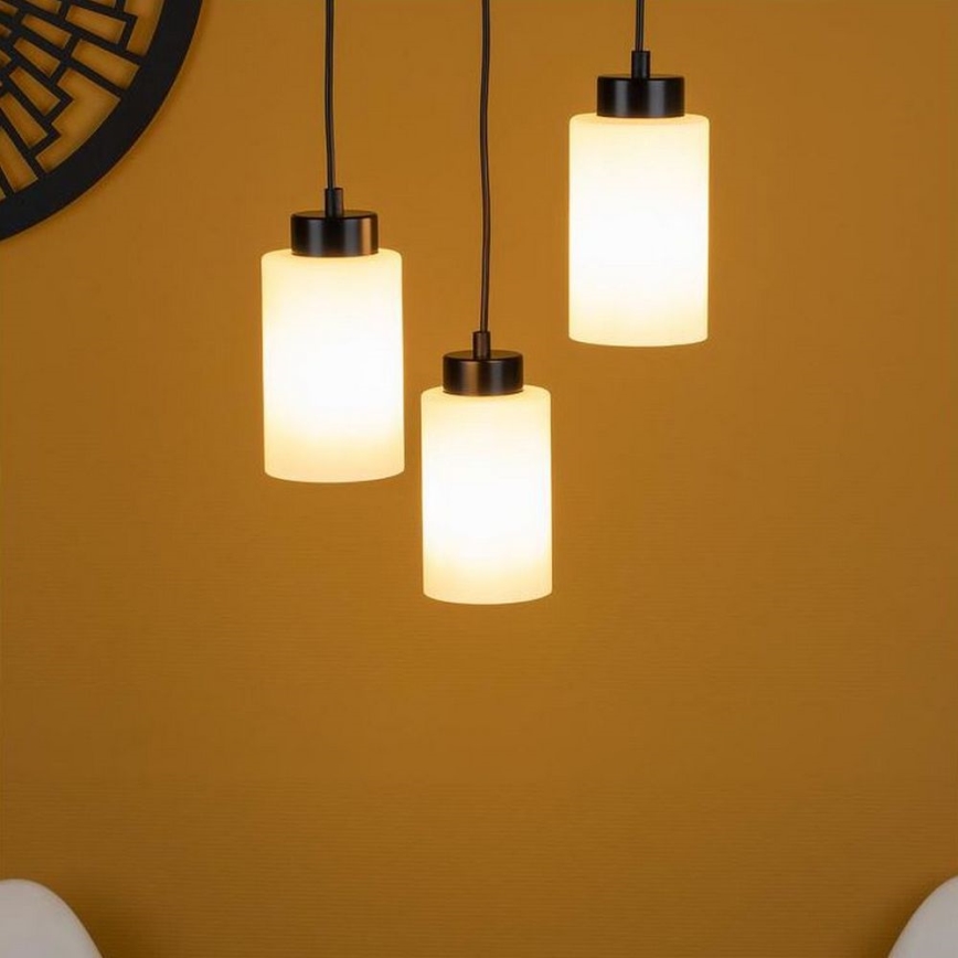 Luster na sajli BOSCO 3xE27/60W/230V