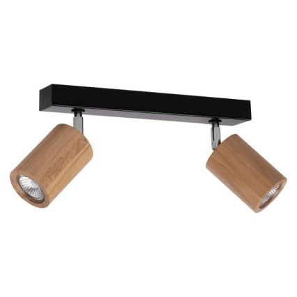 LED plafonska spot svetiljka MATTI 2xGU10/5W/230V hrast