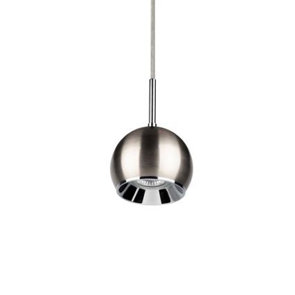 LED luster na sajli BALL WOOD 1xGU10/5W/230V matirani hrast