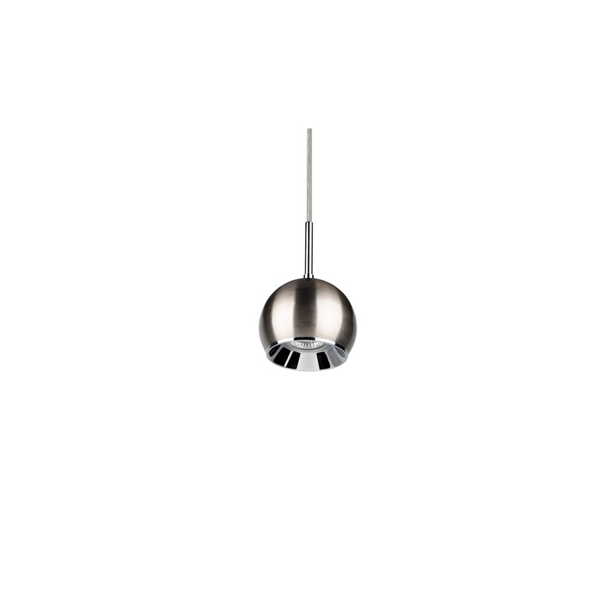 LED luster na sajli BALL WOOD 1xGU10/5W/230V matirani hrast