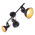 Spot svetiljka 3xE14/40W/230V crna