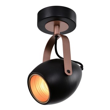 Spot svetiljka ANICA 1xE14/40W/230V crna/bakrena