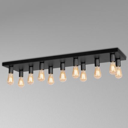 Spot svetiljka FILO 11xE27/60W/230V crna