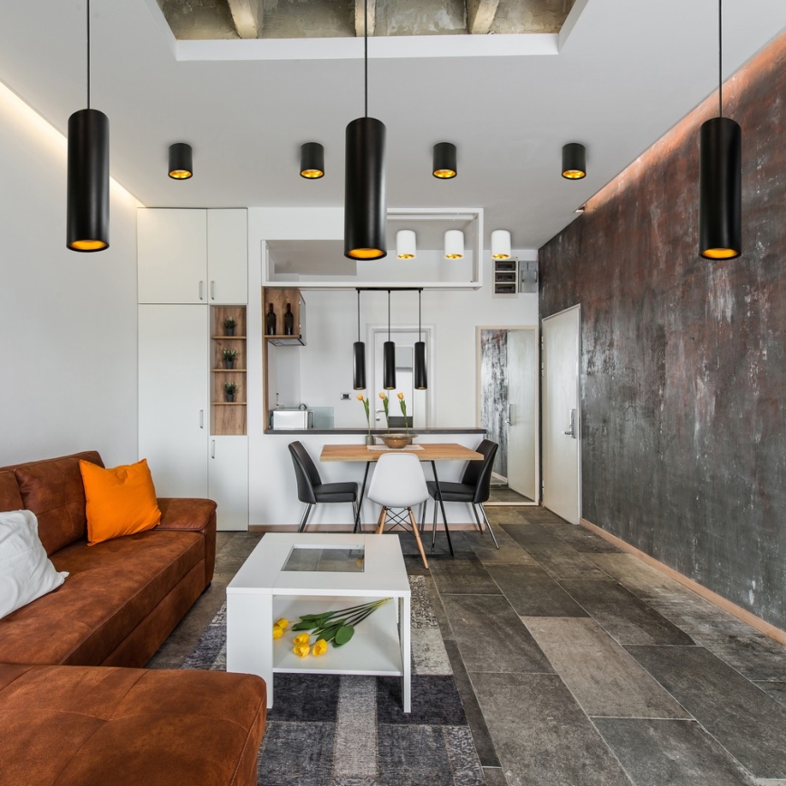 Spot svetiljka HADAR R1 1xGU10/10W/230V crna