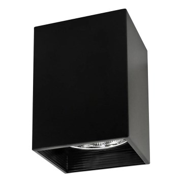 Spot svetiljka JUPITER 1xE27/20W/230V 13,7x13,7 cm crna