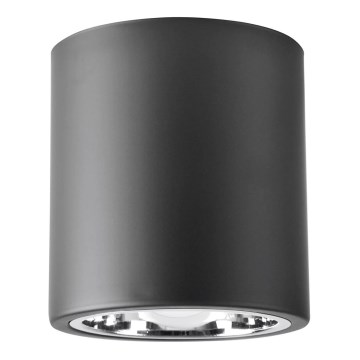 Spot svetiljka JUPITER 1xE27/20W/230V prečnik 13 cm crna