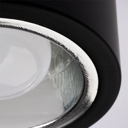 Spot svetiljka JUPITER 1xE27/20W/230V prečnik 13 cm crna