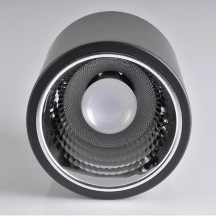 Spot svetiljka JUPITER 1xE27/20W/230V prečnik 16,5 cm crna