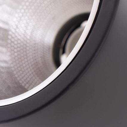 Spot svetiljka JUPITER 1xE27/20W/230V prečnik 16,5 cm crna