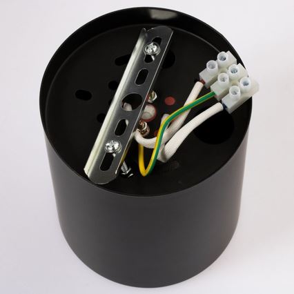 Spot svetiljka JUPITER 1xE27/20W/230V, prečnik 9,8 cm, crna