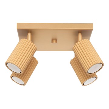 Spot svetiljka KARBON 4xGU10/10W/230V zlatna