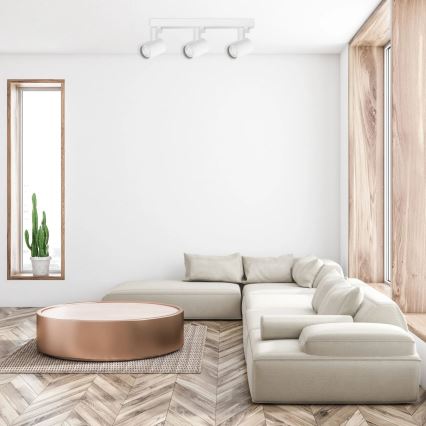 Spot svetiljka LYNX 3xGU10/10W/230V bela