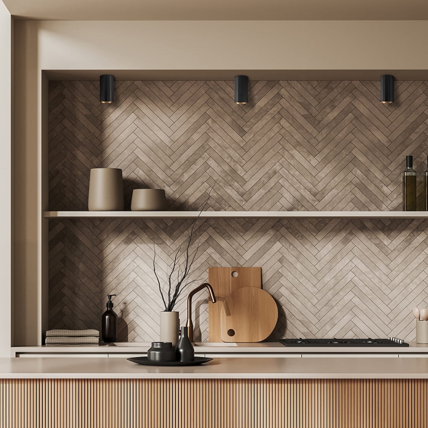 Spot svetiljka NICEA 1xGU10/10W/230V crna