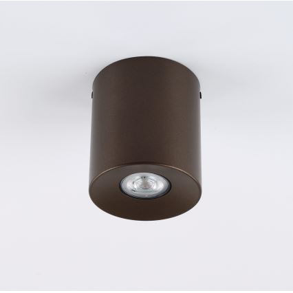 Spot svetiljka ORION 1xGU10/10W/230V 12,5 cm braon