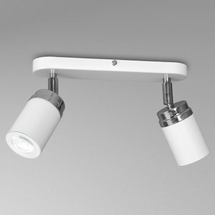 Stropno spot svetlo RENO 2xGU10/8W/230V belo/sjajni hrom