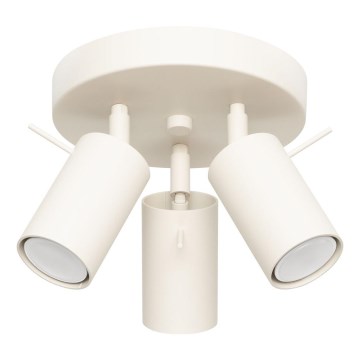 Spot svetiljka RING 3xGU10/10W/230V, krem boje