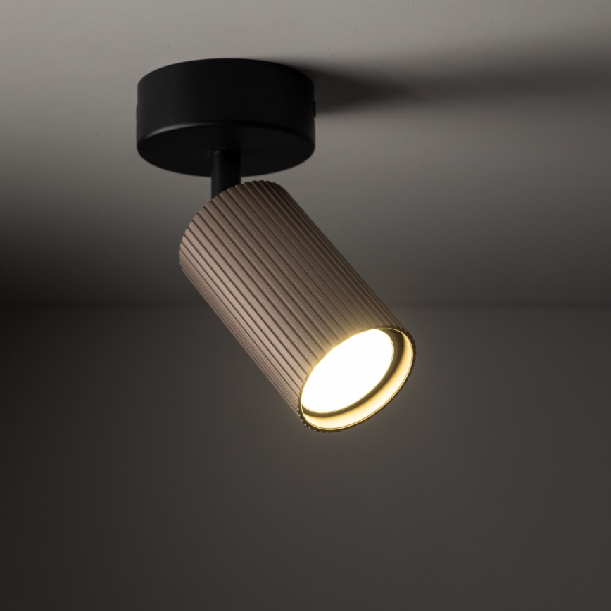 Spot svetiljka TUNE 1xGU10/10W/230V crna/braon