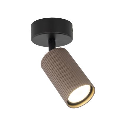 Spot svetiljka TUNE 1xGU10/10W/230V crna/braon