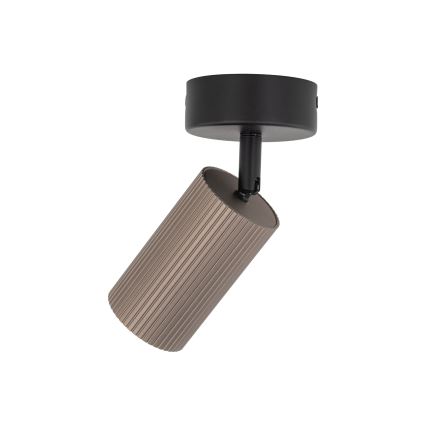 Spot svetiljka TUNE 1xGU10/10W/230V crna/braon