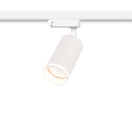 Spot svetiljka za 1-fazni šinski sistem PIPE 1xGU10/10W/230V, bela