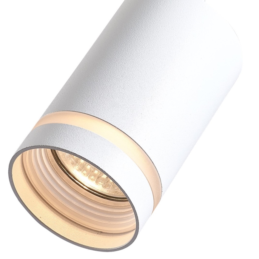 Spot svetiljka za 3-fazni šinski sistem PIPE 1xGU10/25W/230V bela