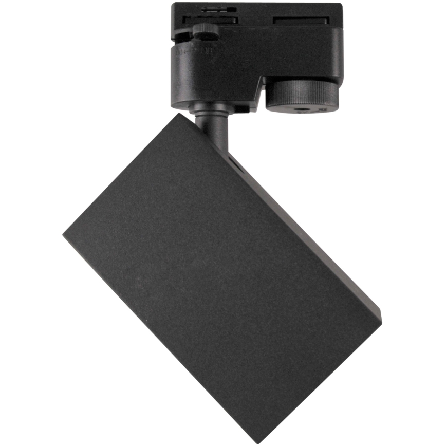 Spot svetiljka za šinski sistem SQUARE 1xGU10/10W/230V crna