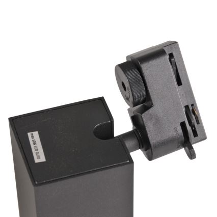 Spot svetiljka za šinski sistem SQUARE 1xGU10/10W/230V crna
