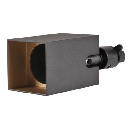 Spot svetiljka za šinski sistem SQUARE 1xGU10/10W/230V crna