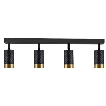 Spot svetlo ARRAS 4xGU10/10W/230V crno